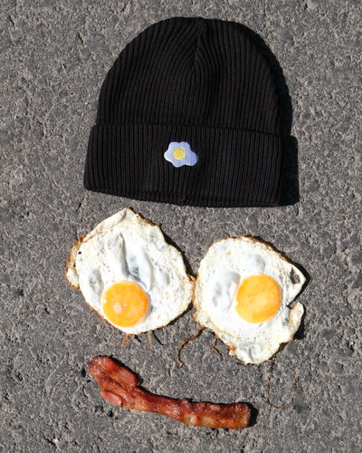 Black Egg Beanie