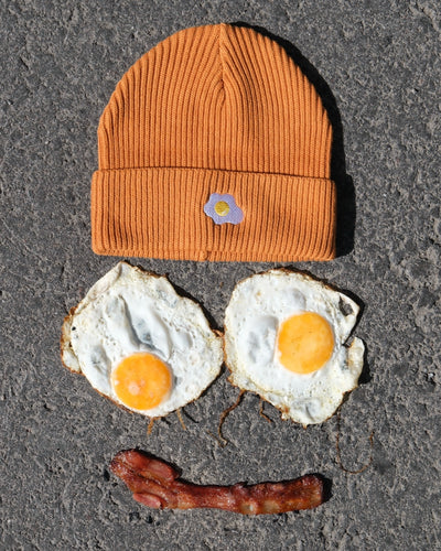 Yellow Egg Beanie