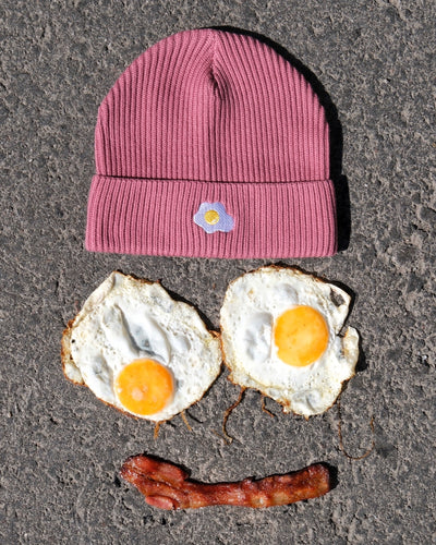 Pink Egg Beanie